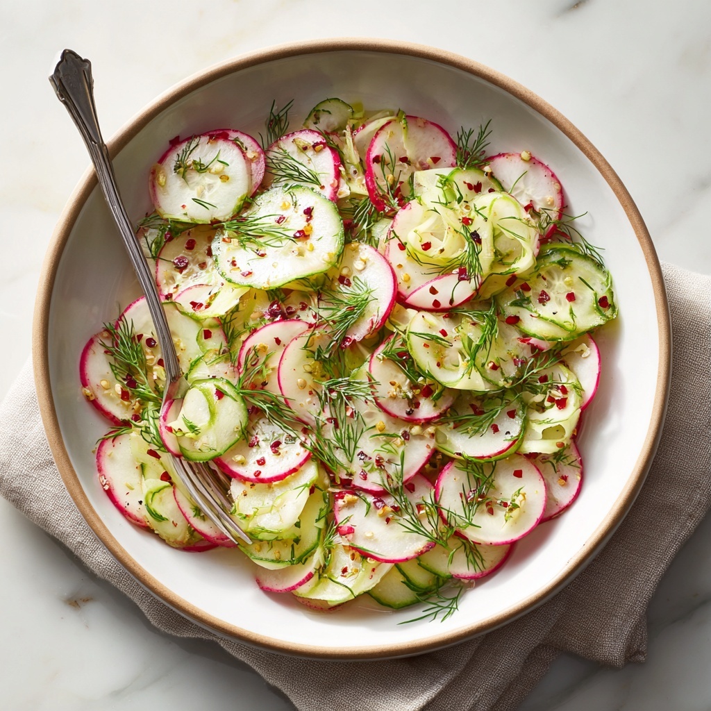 Cucumber Radish Salad Recipe - Recipe Image