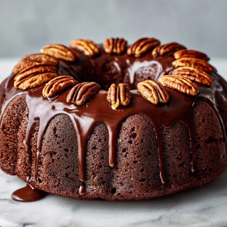 Chocolate Pecan Dream Cake Recipe