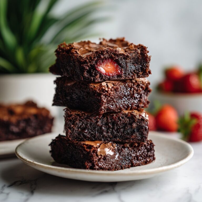 Strawberry Brownies Recipe