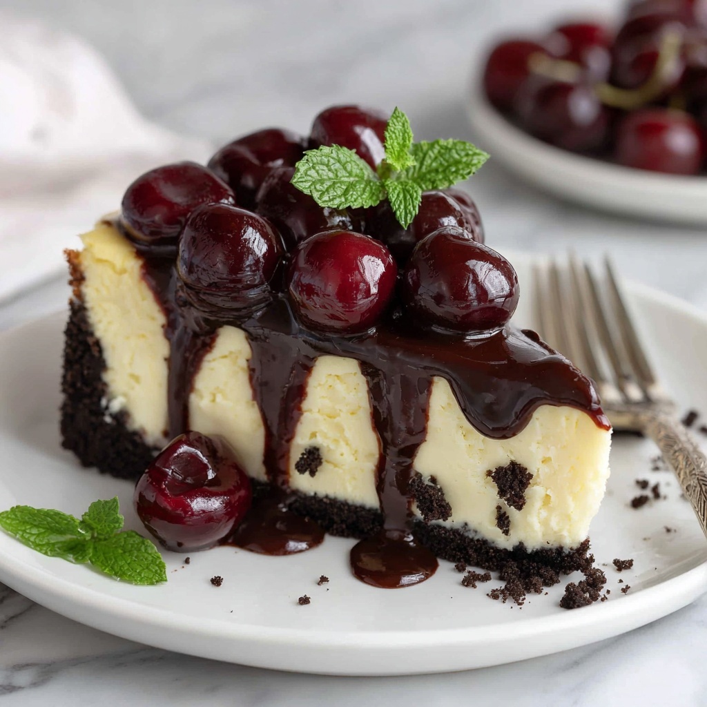 Black Forest Cheesecake Recipe - Recipe Image