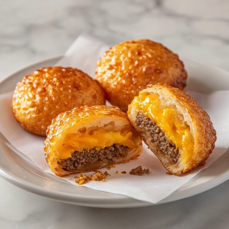 Air Fryer Loaded Cheeseburger Egg Rolls Recipe