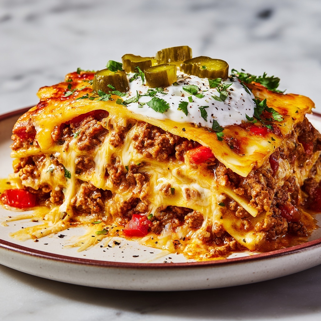 Taco Lasagna Recipe - Recipe Image