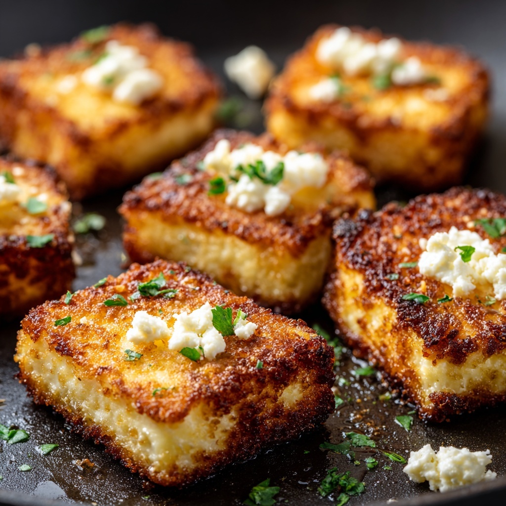 Easy Pan-Fried Halloumi Greek Cheese Recipe - Recipe Image