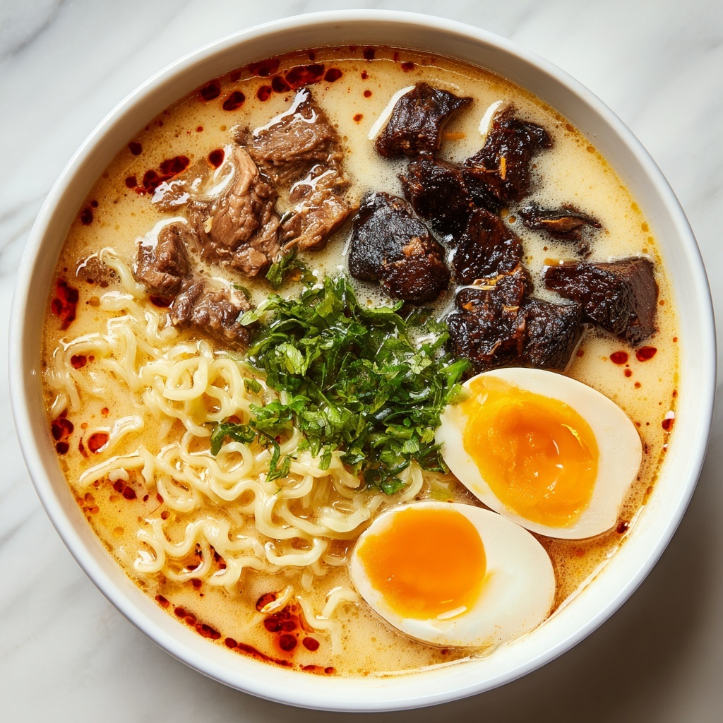 Spicy Coconut Curry Ramen Recipe - Recipe Image