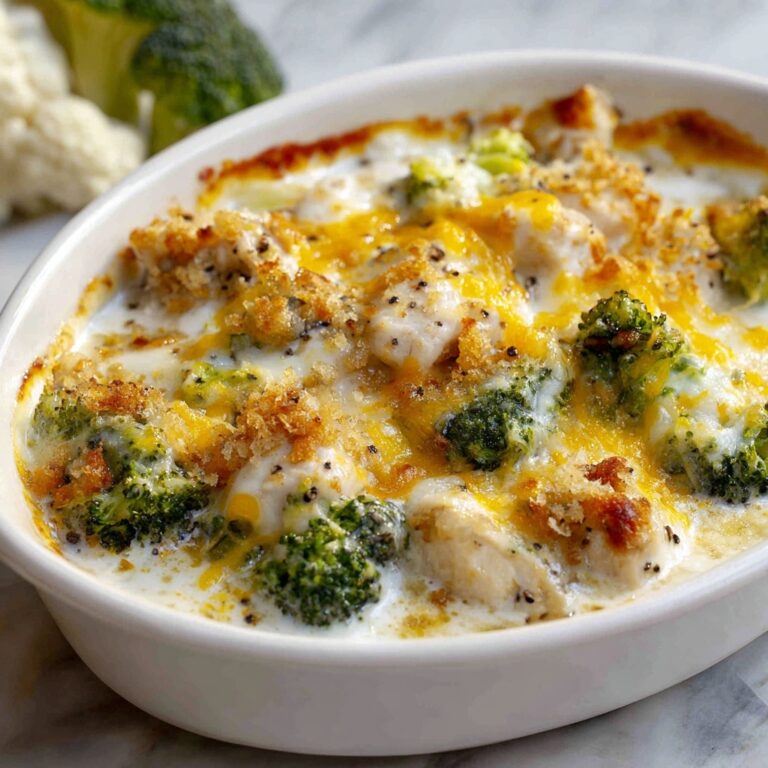 Easy Cheesy Chicken and Broccoli Casserole Recipe