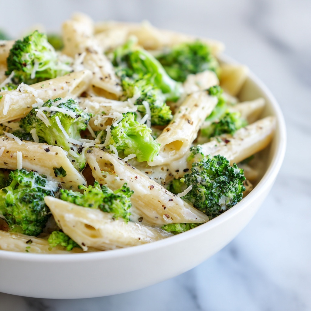 Quick Broccoli Pasta: Creamy & Cheesy Delight Recipe - Recipe Image