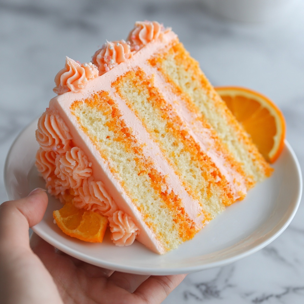 Orange Creamsicle Cake Recipe - Recipe Image