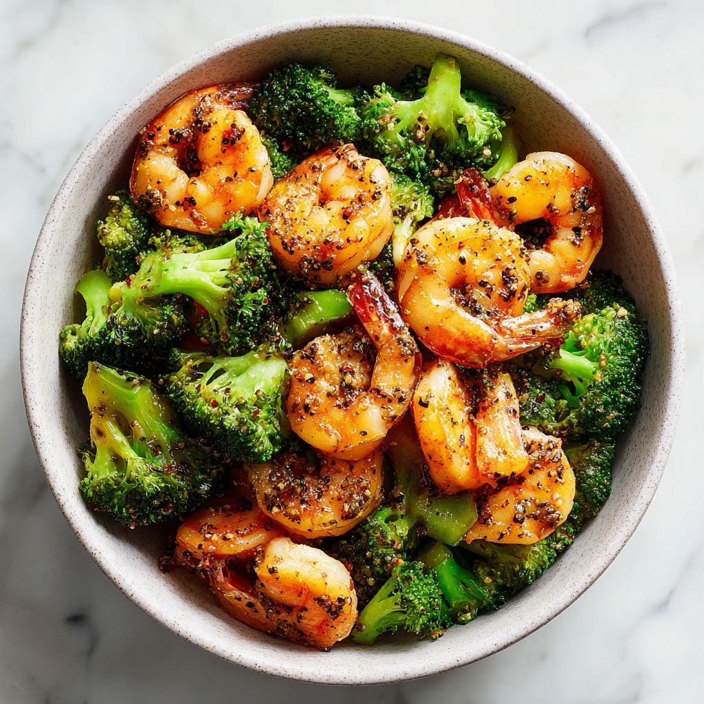 Stir-Fried Shrimp and Broccoli Recipe - Recipe Image