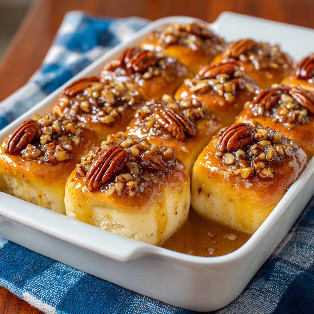 Hawaiian Roll Sticky Buns Recipe - Recipe Image