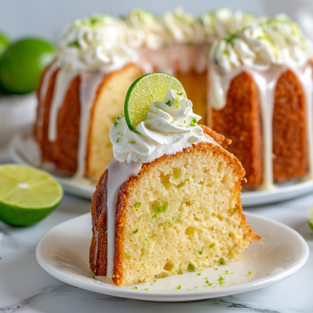 Key Lime Pound Cake Recipe - Recipe Image