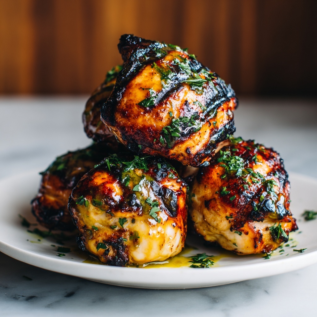 Maple Mustard Grilled Chicken Recipe - Recipe Image