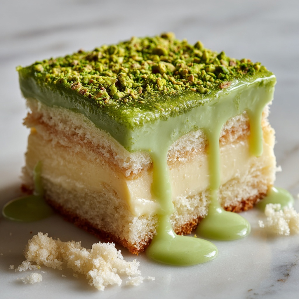 Vegan Pistachio Tiramisu Recipe - Recipe Image
