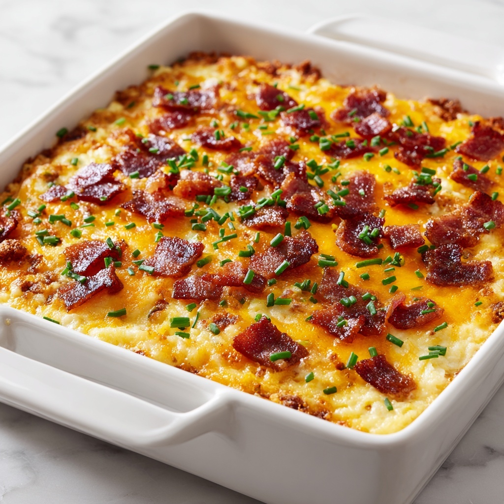 Loaded Mashed Potatoes Casserole Recipe - Recipe Image