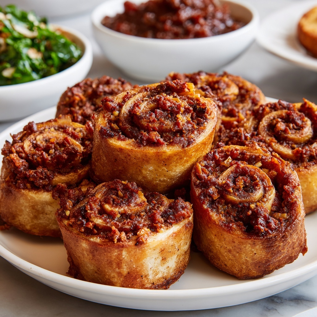 Cheesy Taco Pinwheels Recipe - Recipe Image