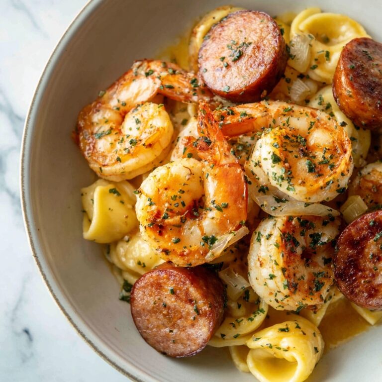 Shrimp and Sausage Cabbage Bowl Recipe