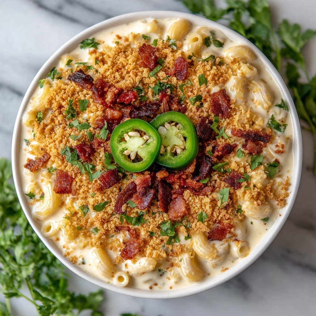 Jalapeño Popper Mac and Cheese Recipe - Recipe Image