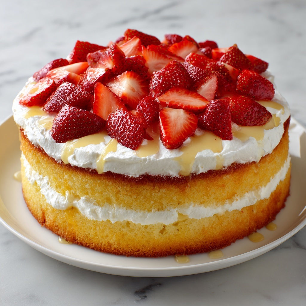 Easy Strawberry Cheesecake Dump Cake Recipe - Recipe Image