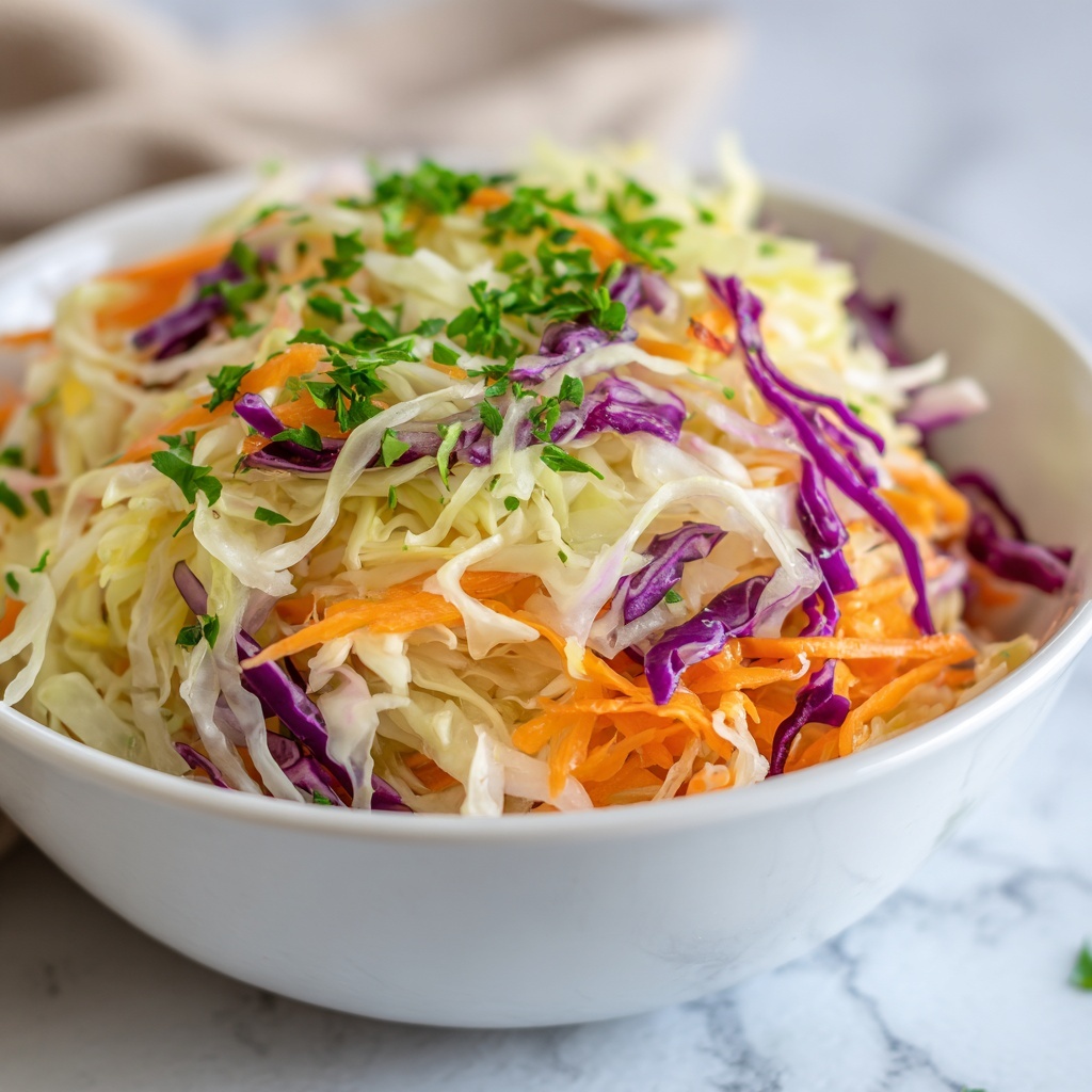 Homemade Coleslaw Recipe - Recipe Image