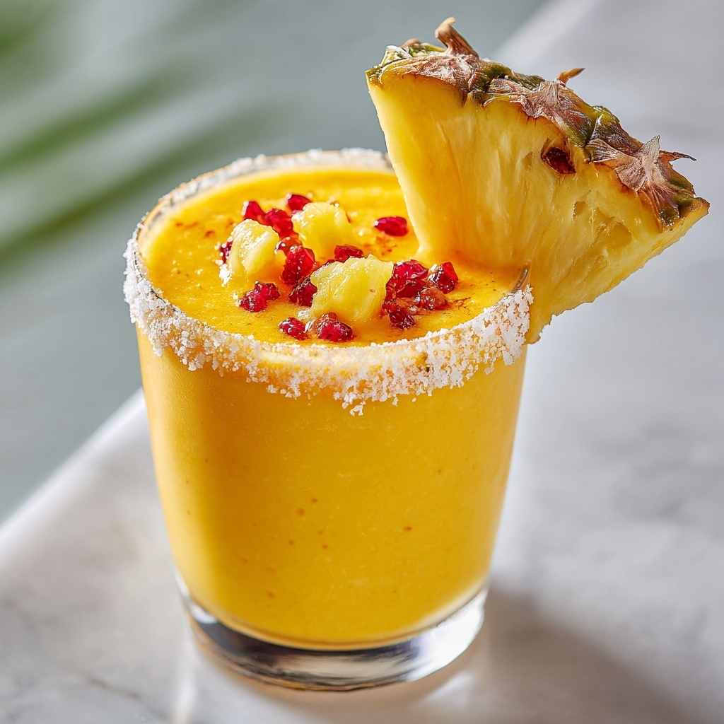 Snowy Pineapple Punch Recipe - Recipe Image