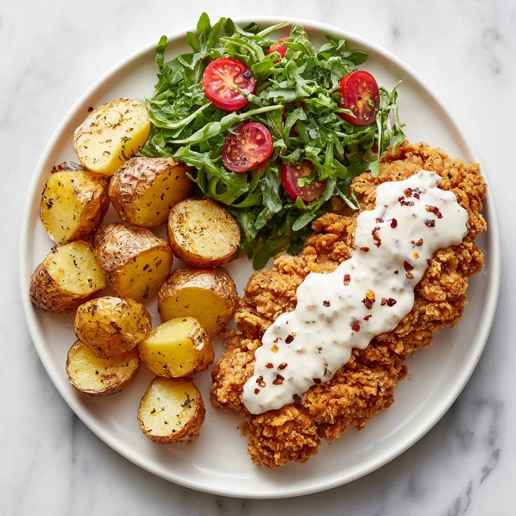 Crispy Hot Honey Feta Chicken Recipe - Recipe Image