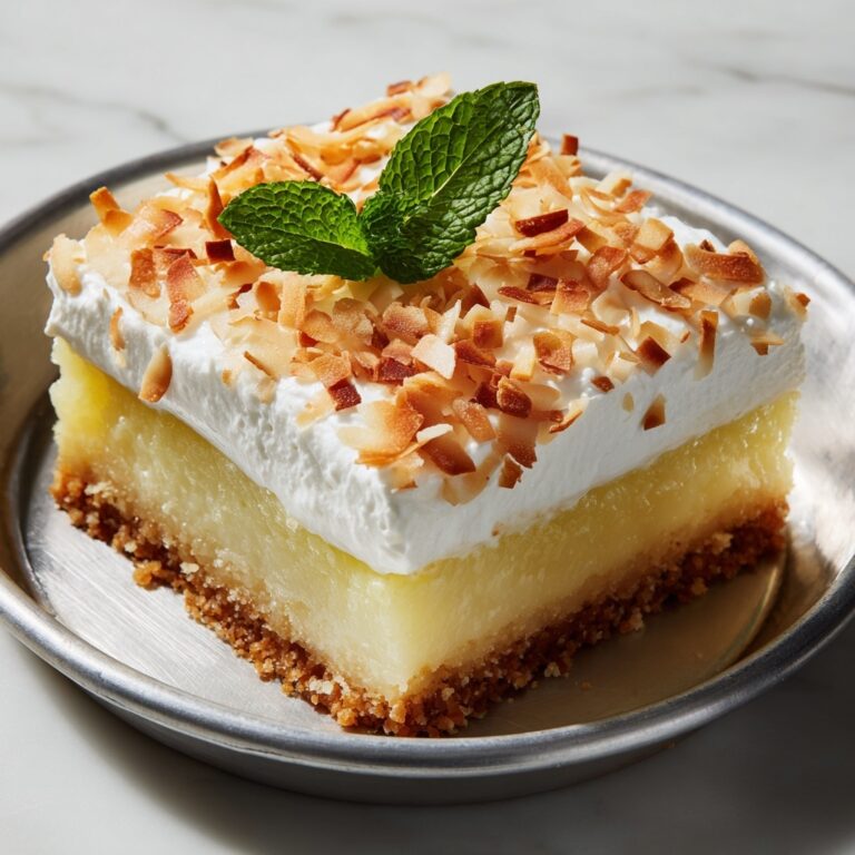 Coconut Cream Layered Dessert Recipe