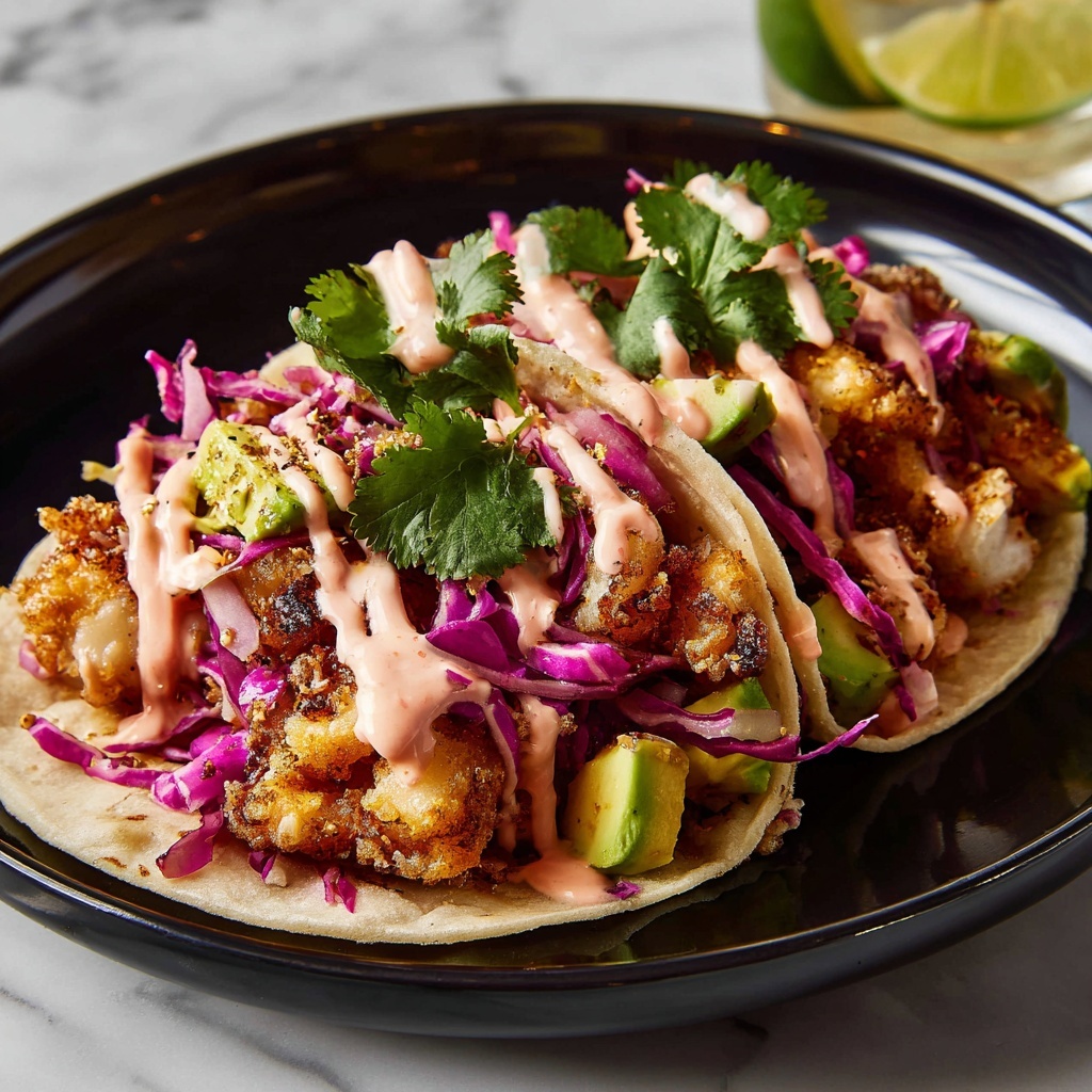 Southern Catfish Tacos with Crunchy Slaw Recipe - Recipe Image
