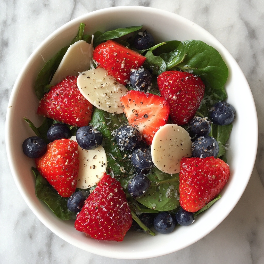 Strawberry and Spinach Salad with Poppy Seed Dressing Recipe - Recipe Image