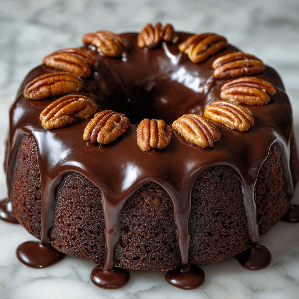 Chocolate Pecan Dream Cake Recipe - Recipe Image