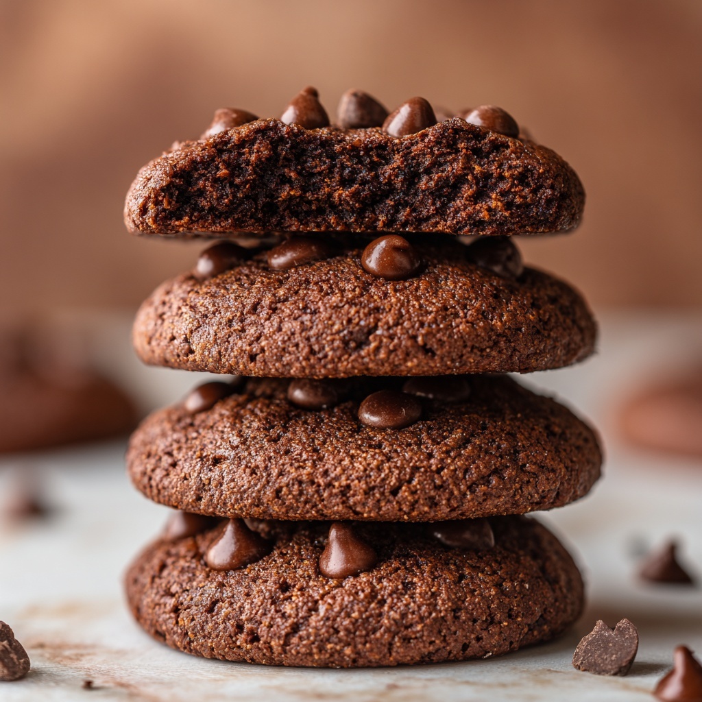 Chocolate Peanut Butter Chip Cookies Recipe - Recipe Image