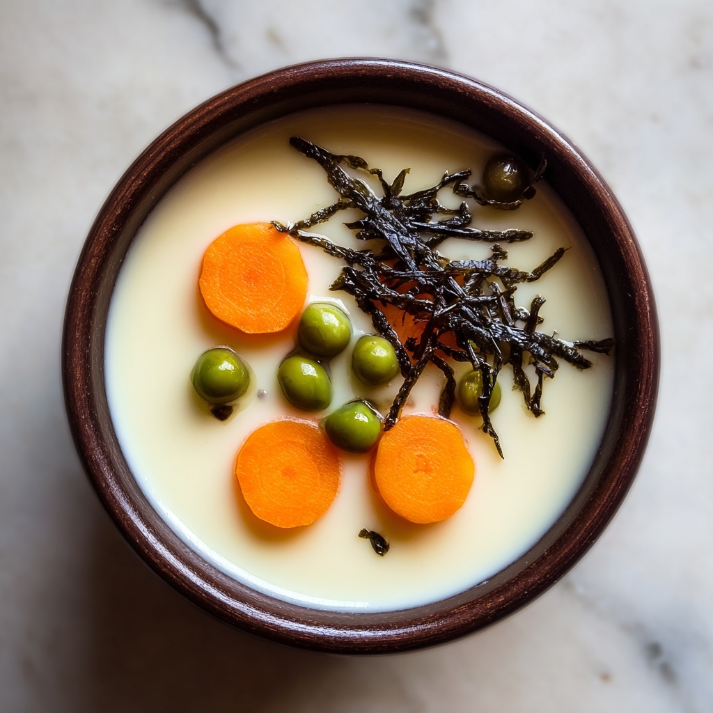 Chawanmushi: A Delicate Japanese Steamed Egg Custard Recipe - Recipe Image
