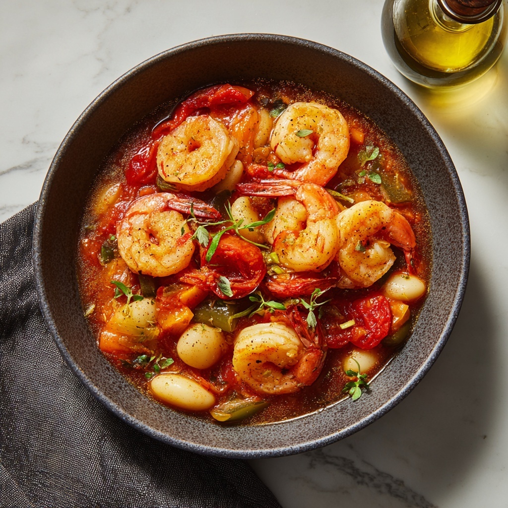 Shrimp and White Beans Recipe - Recipe Image