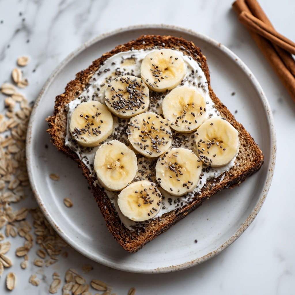 Protein Banana Bread with Sliced Bananas Recipe - Recipe Image