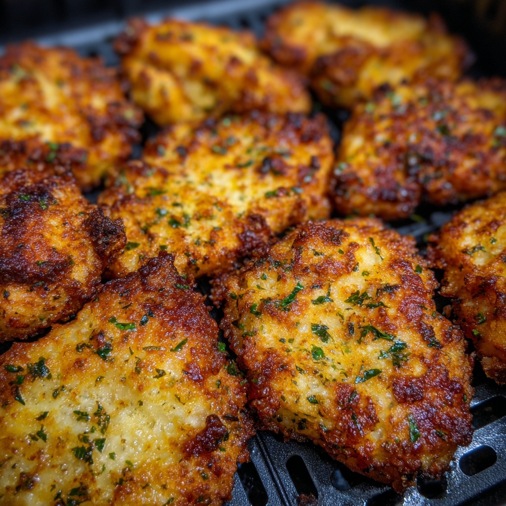 Healthy Oven-Baked and Air-Fried Chicken Nuggets Recipe - Recipe Image