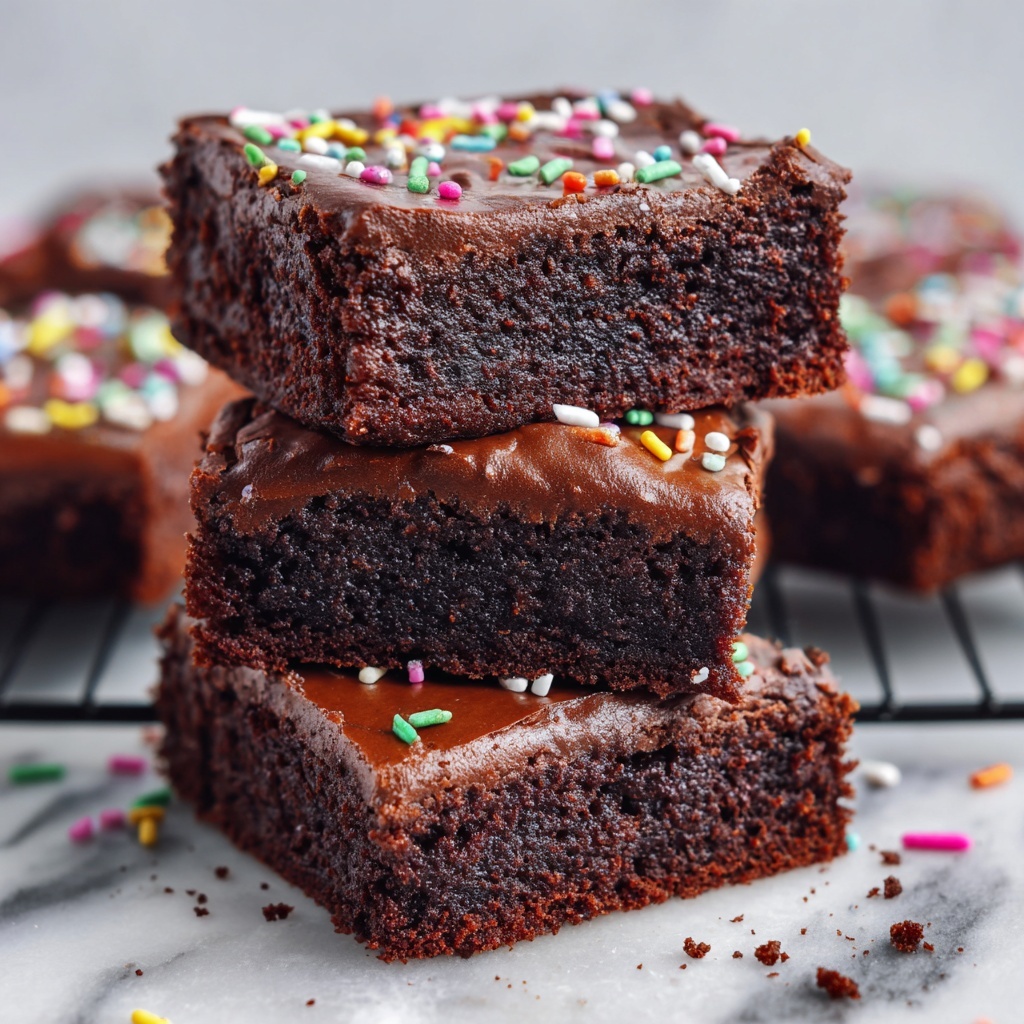Fudgy Cosmic Brownie Cookies Recipe - Recipe Image