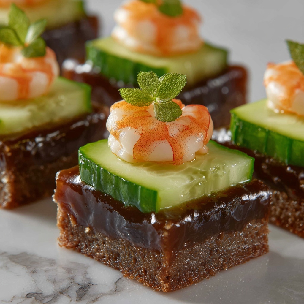 Cucumber Shrimp Bites Recipe - Recipe Image