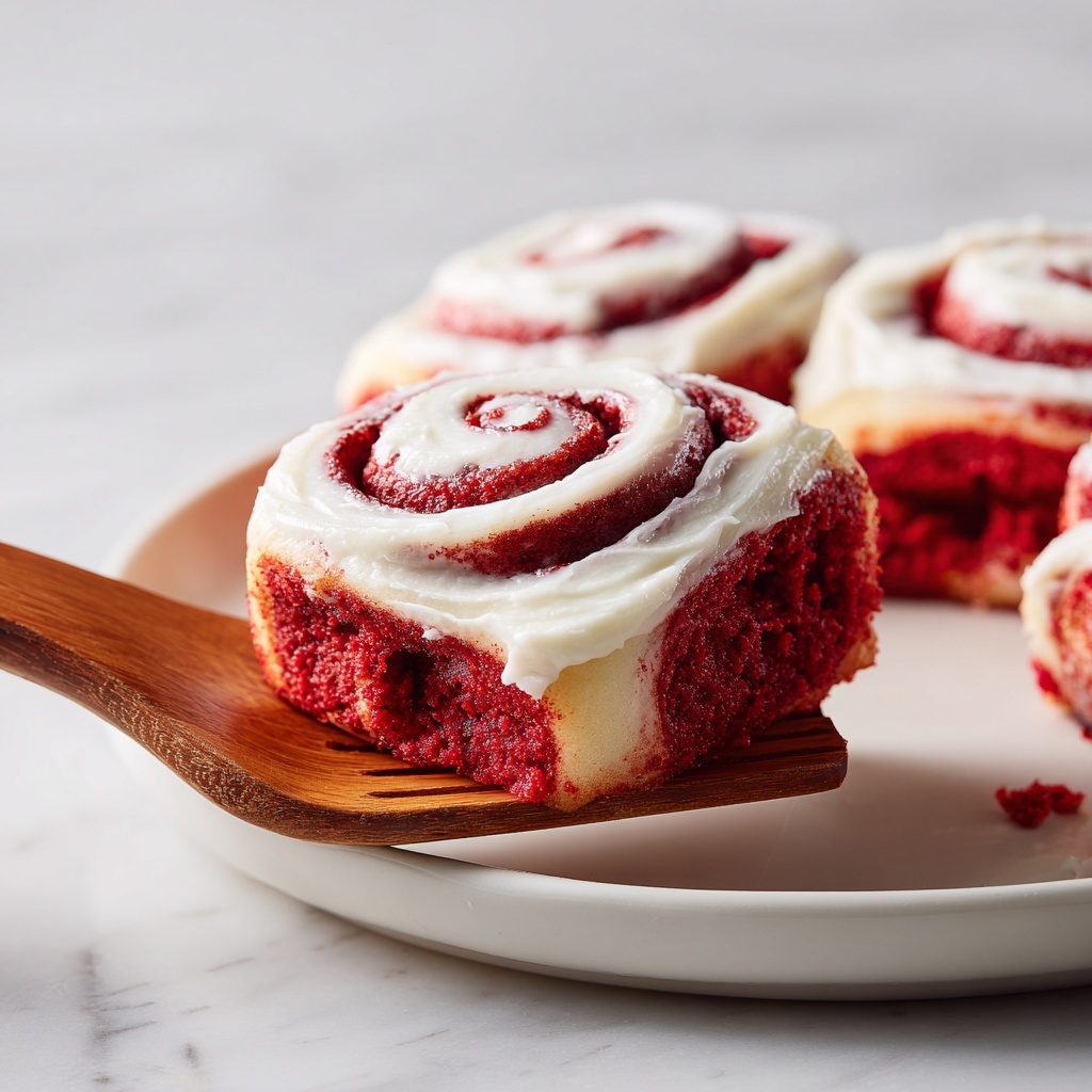 Red Velvet Cinnamon Rolls Recipe - Recipe Image