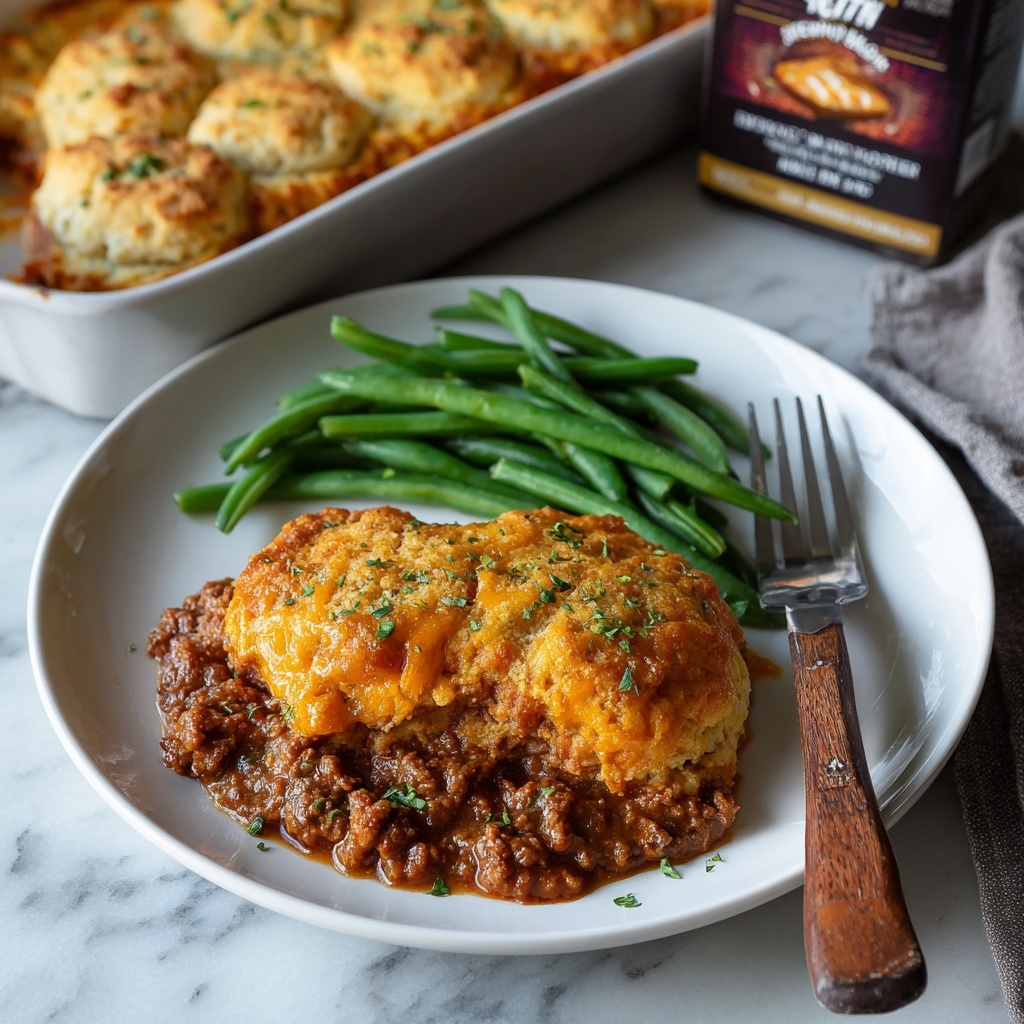 Cheddar Bay Sloppy Joe Casserole Recipe - Recipe Image