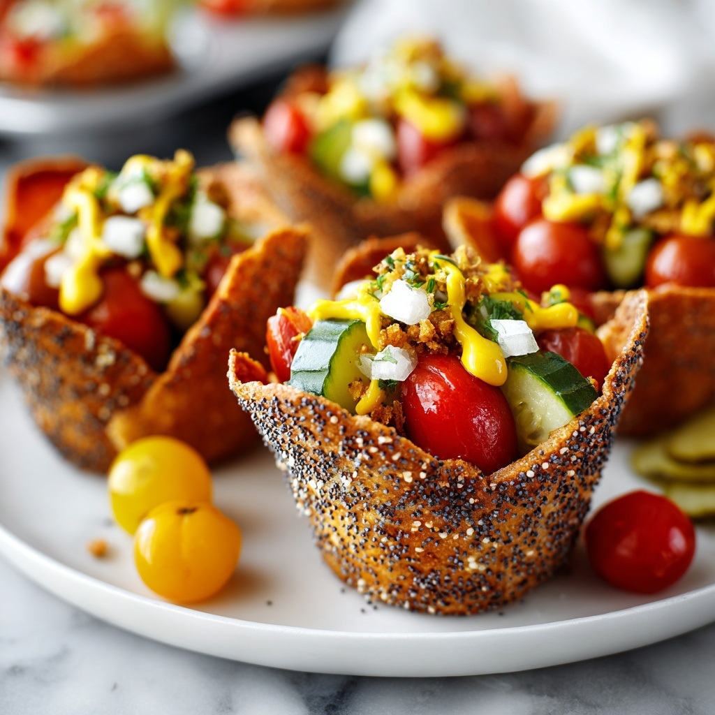 Chicago Hot Dog Cups Recipe - Recipe Image