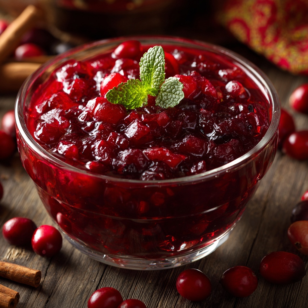 Homemade Cranberry Sauce Recipe - Recipe Image