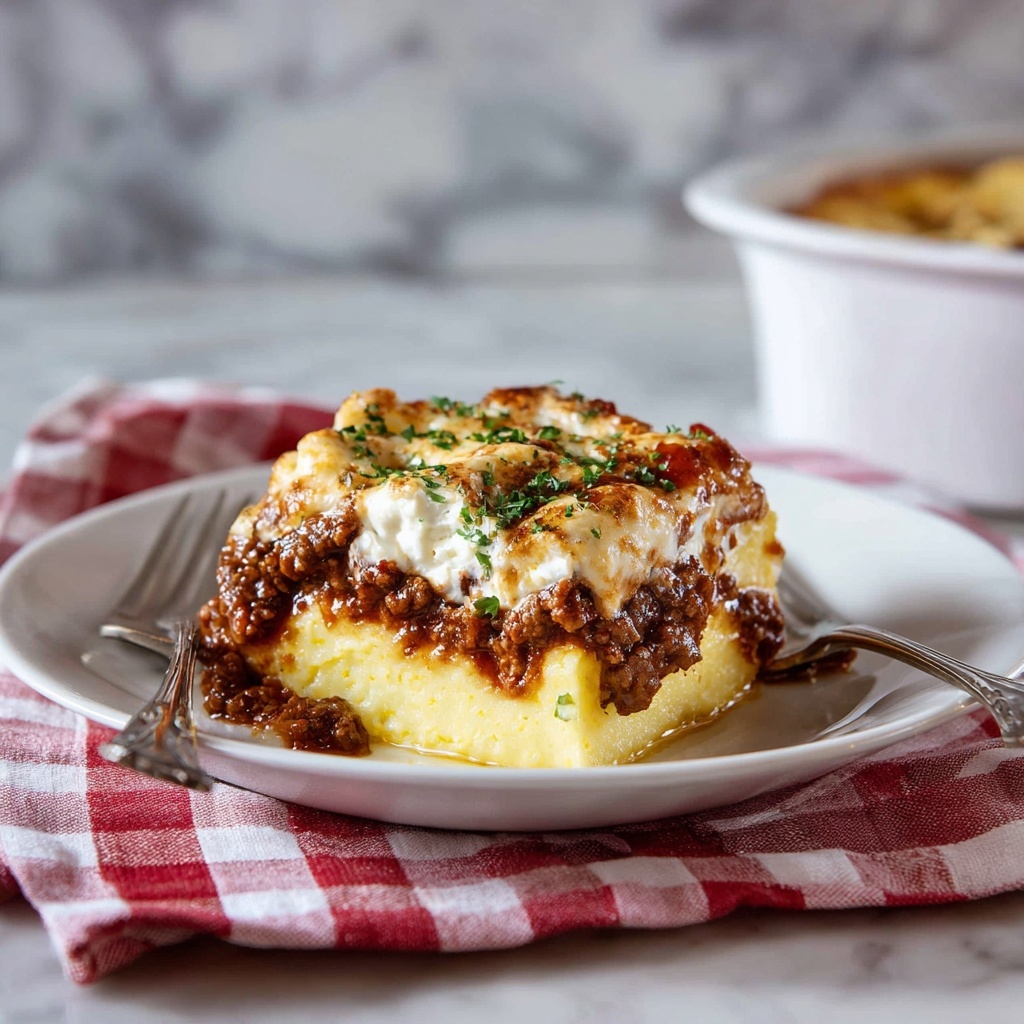 Polenta Lasagna Recipe - Recipe Image