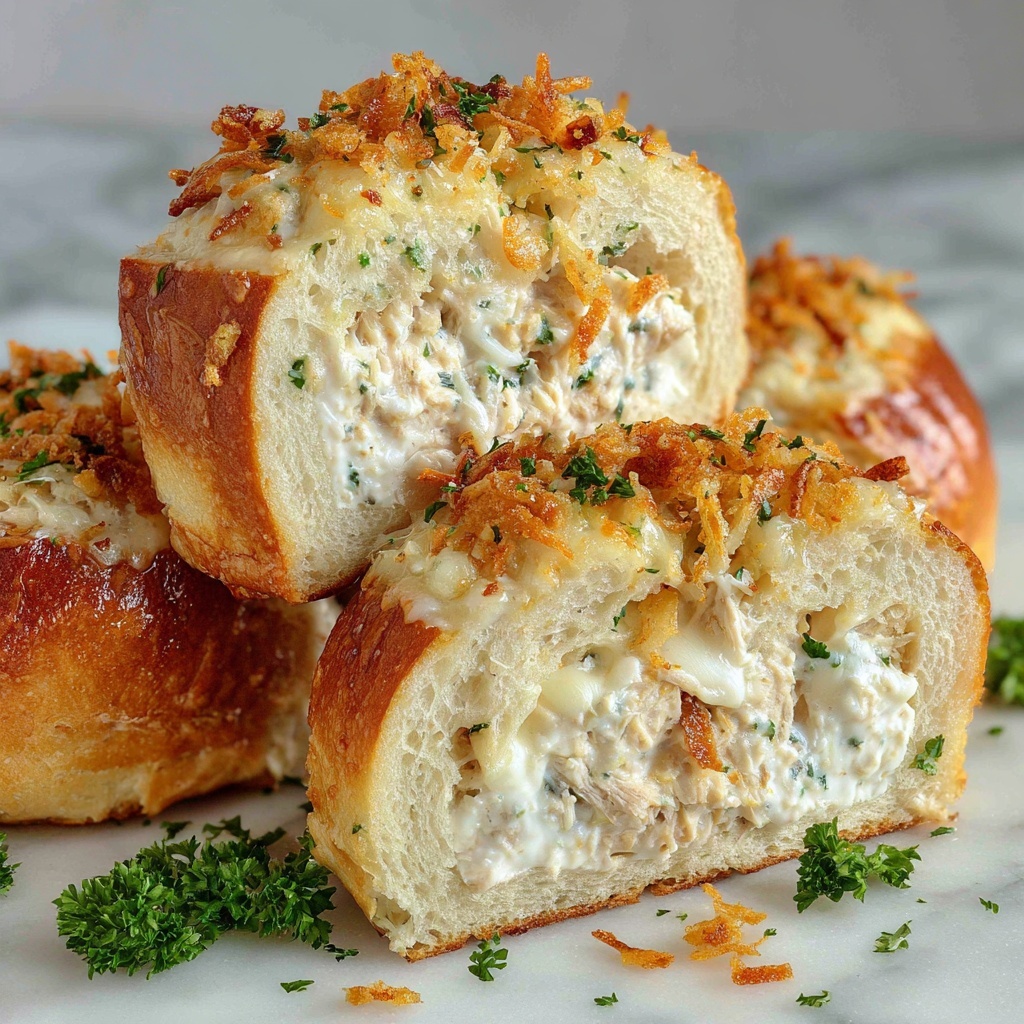 Million Dollar Chicken Braid Recipe - Recipe Image