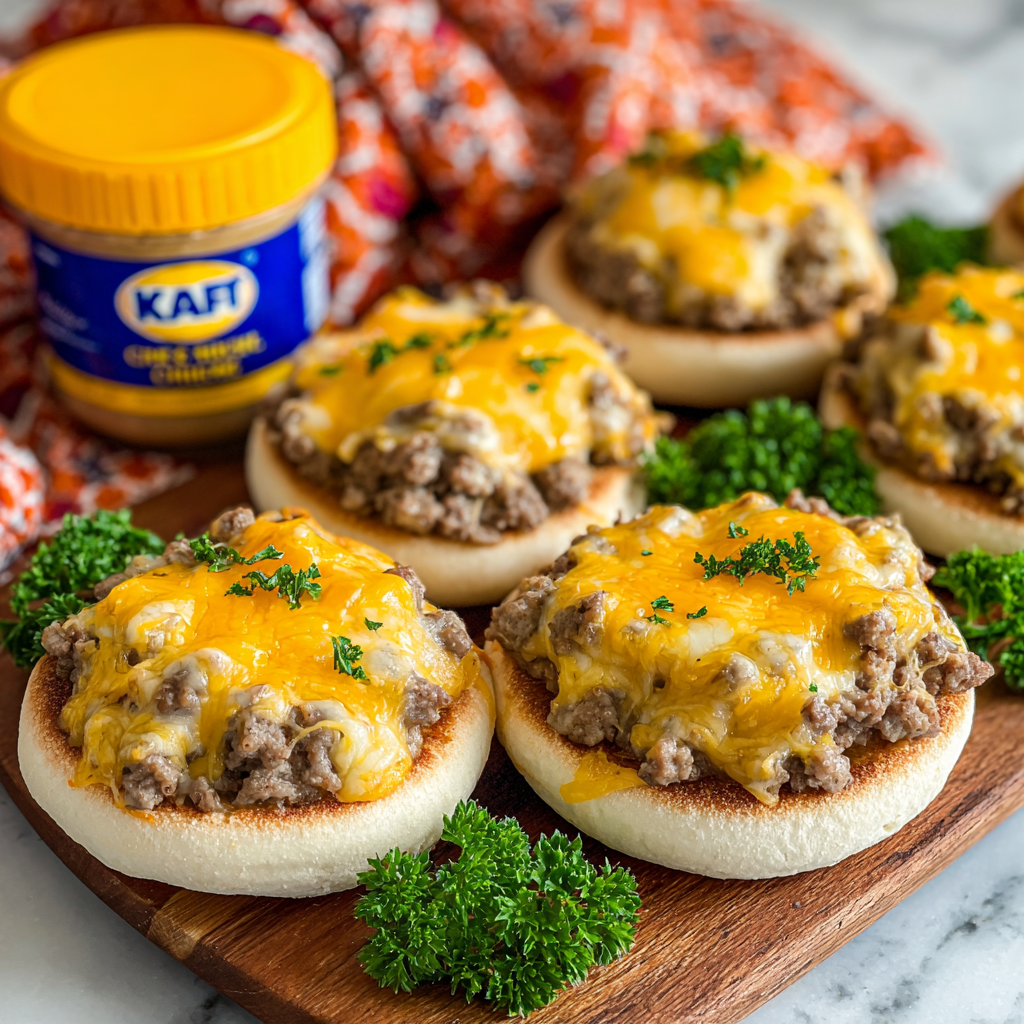 Old English Sausage Muffins Recipe - Recipe Image