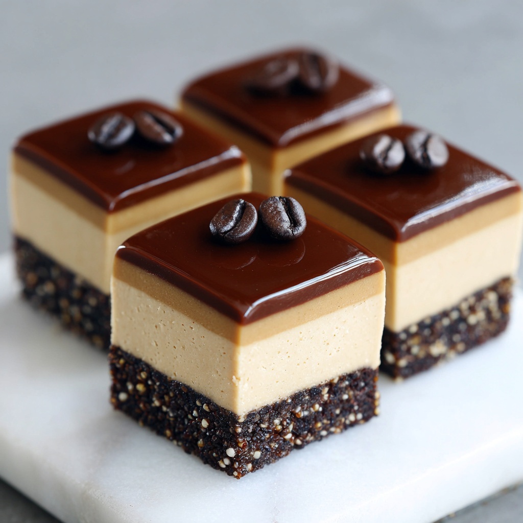 Cappuccino Nanaimo Bars Recipe - Recipe Image