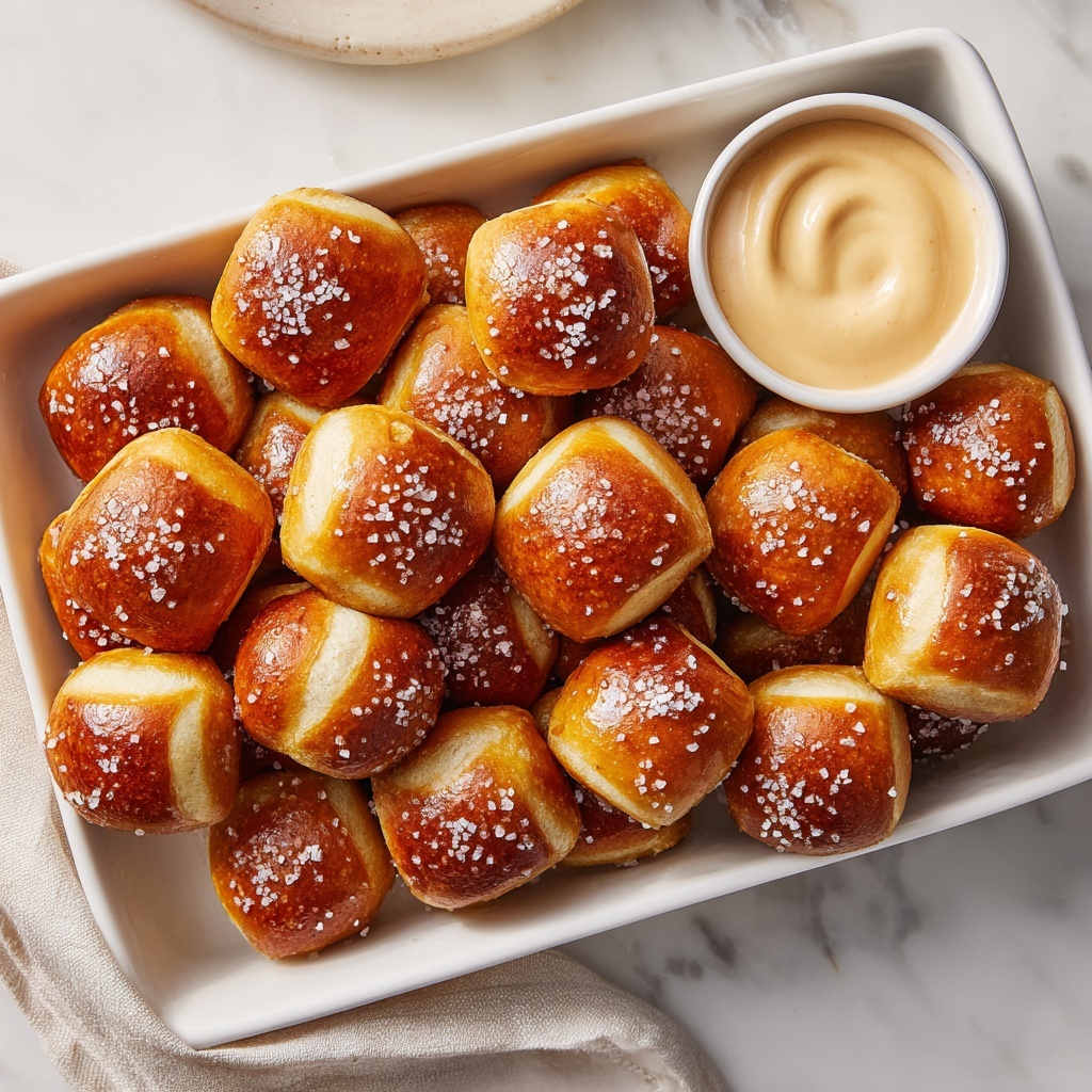 Two Ingredient Dough Pretzel Bites Recipe - Recipe Image