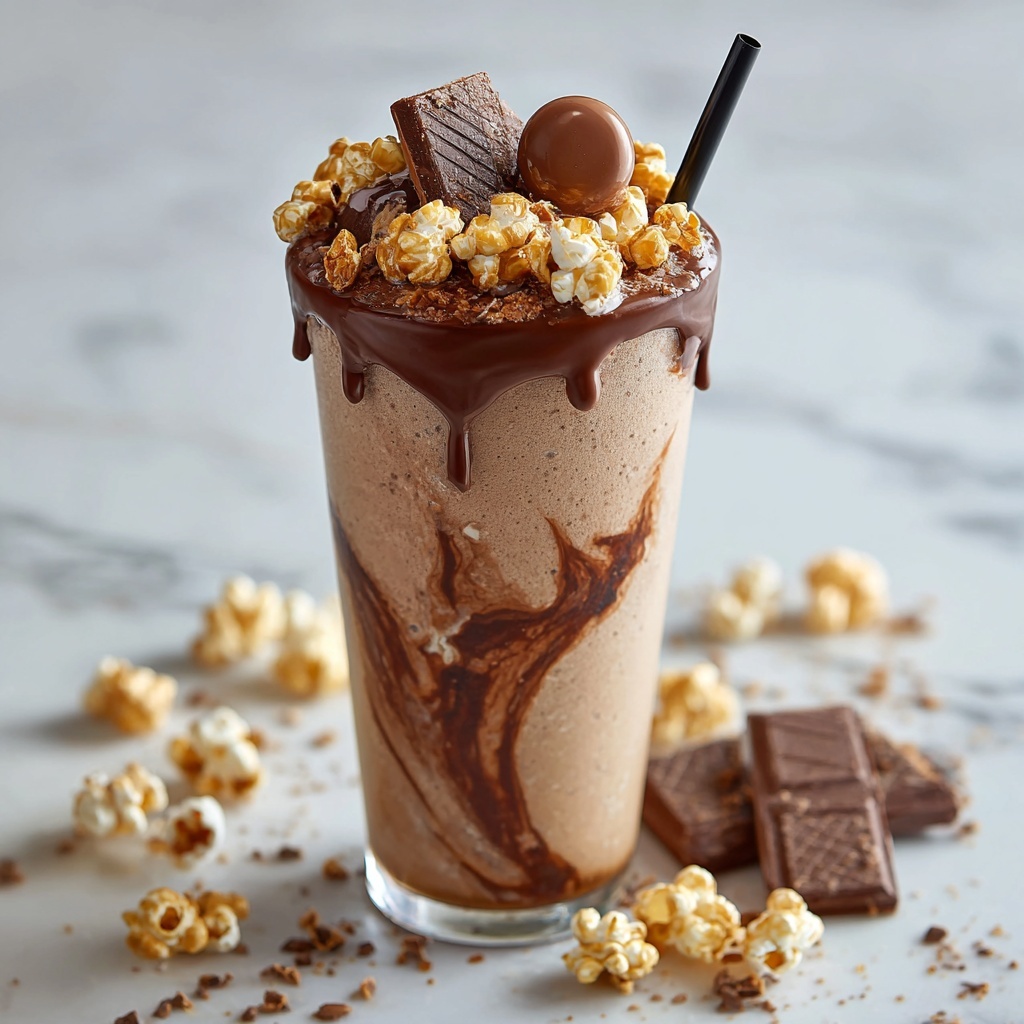 Peanut Butter Cup Smoothie Recipe - Recipe Image