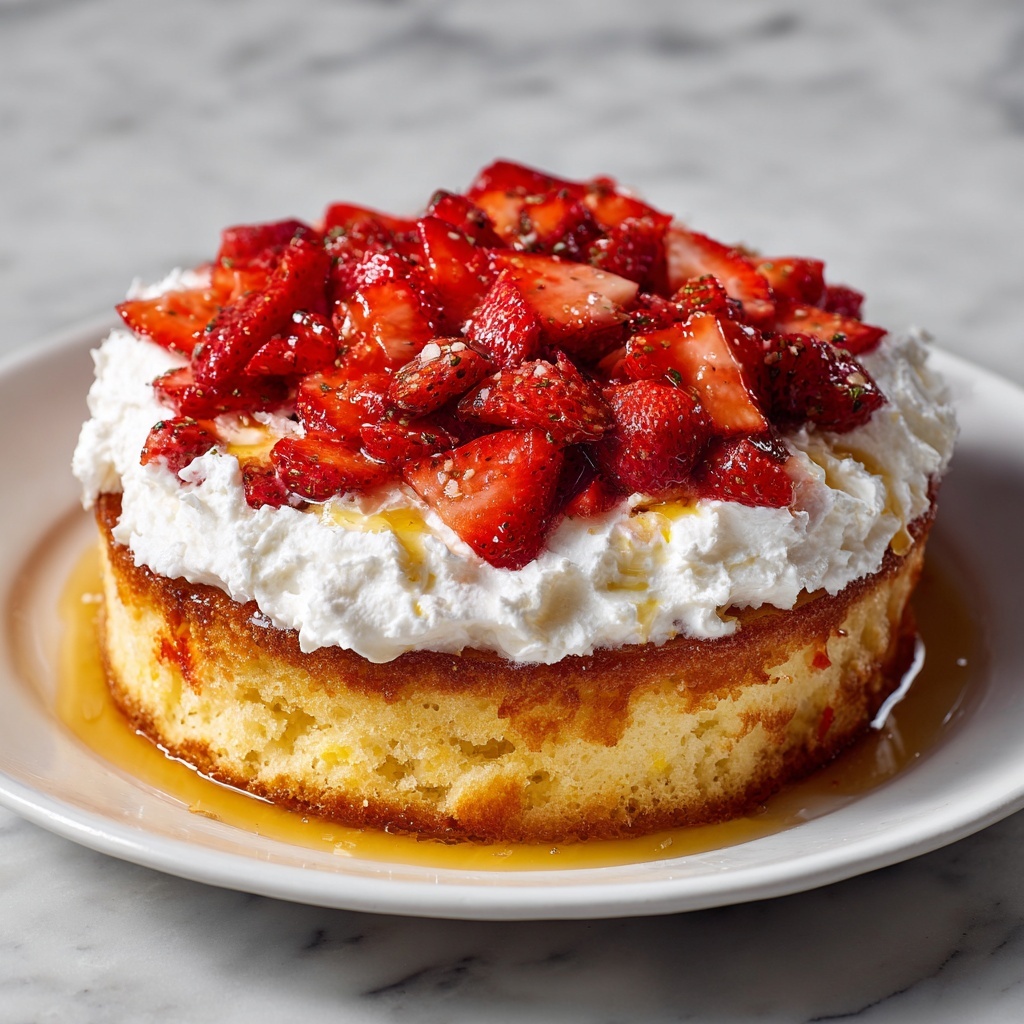 Easy Strawberry Cheesecake Dump Cake Recipe - Recipe Image