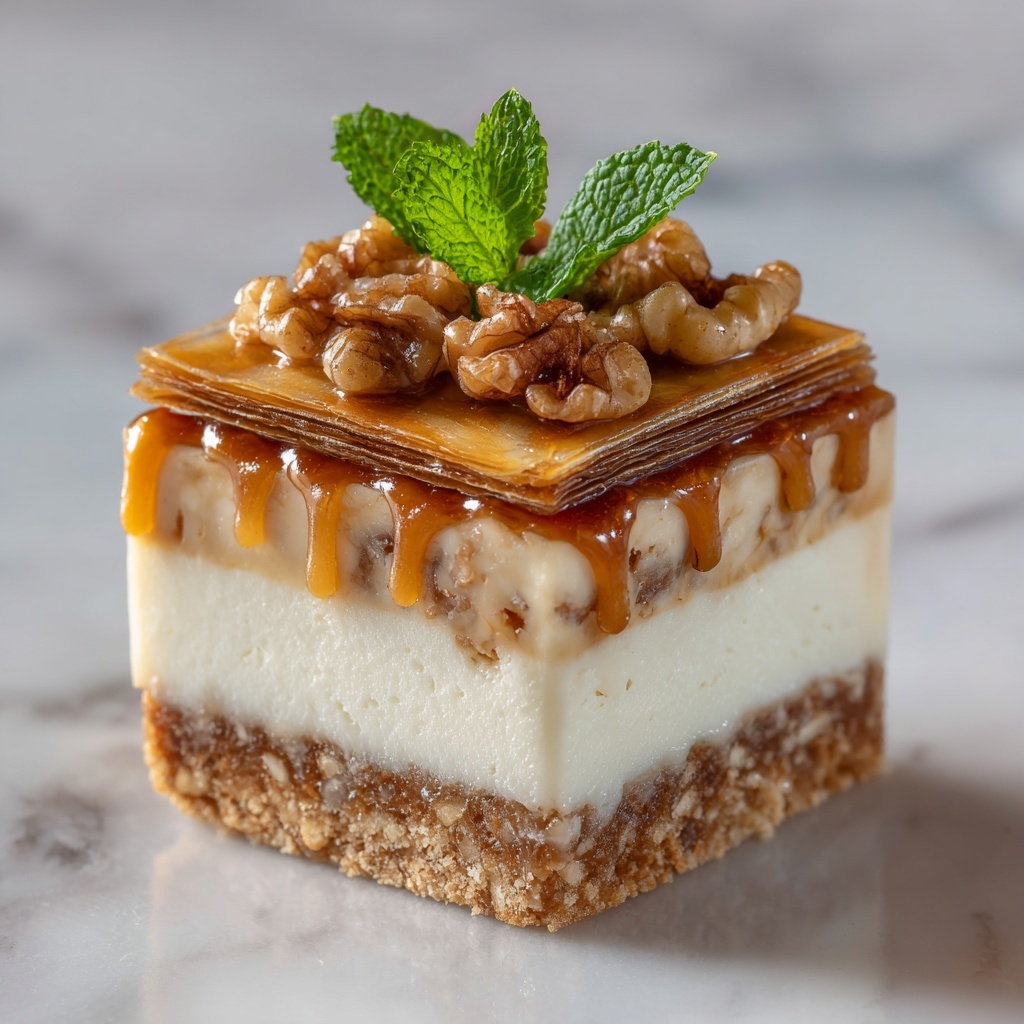Baklava and Cheesecake Recipe - Recipe Image