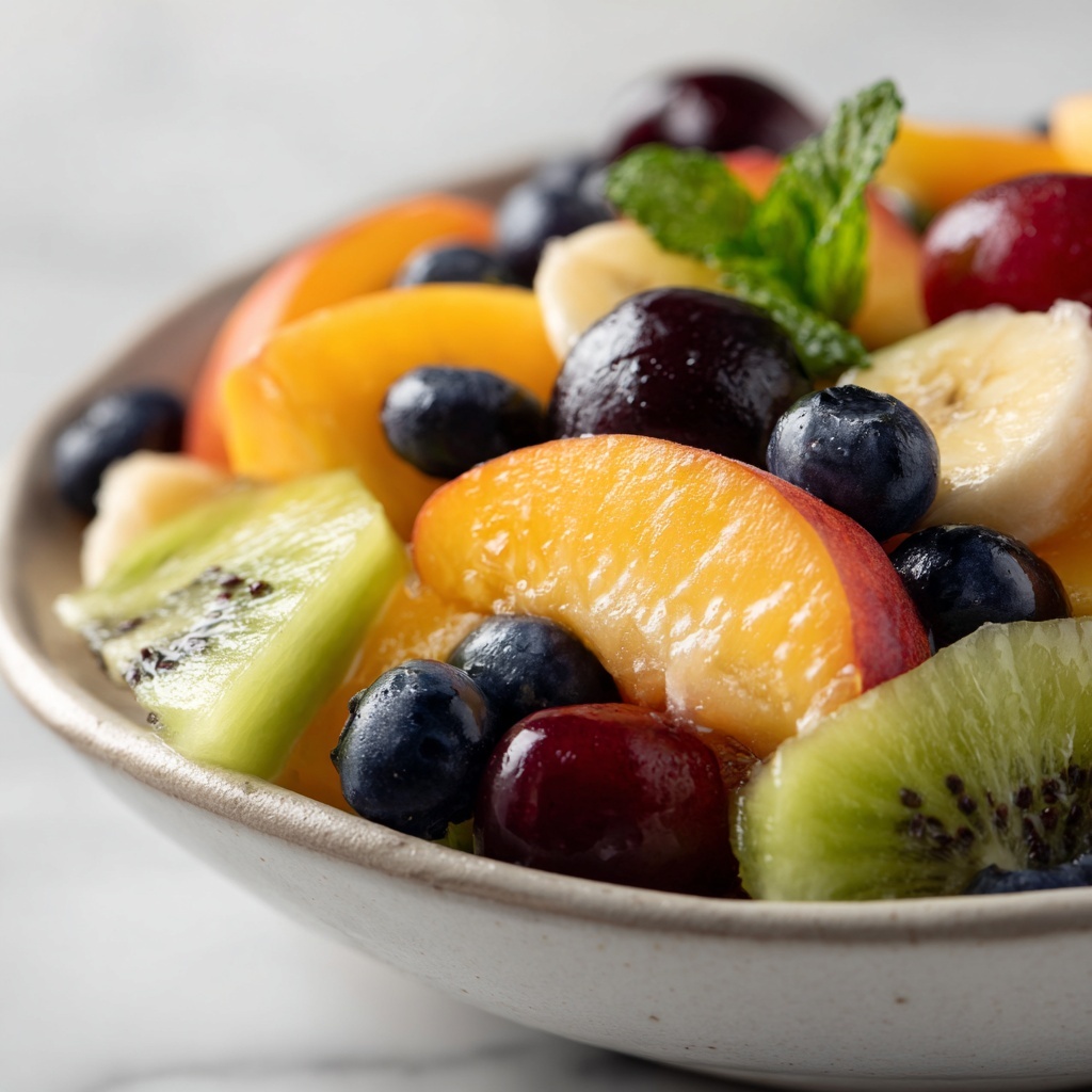 Easy Winter Fresh Fruit Salad Recipe - Recipe Image