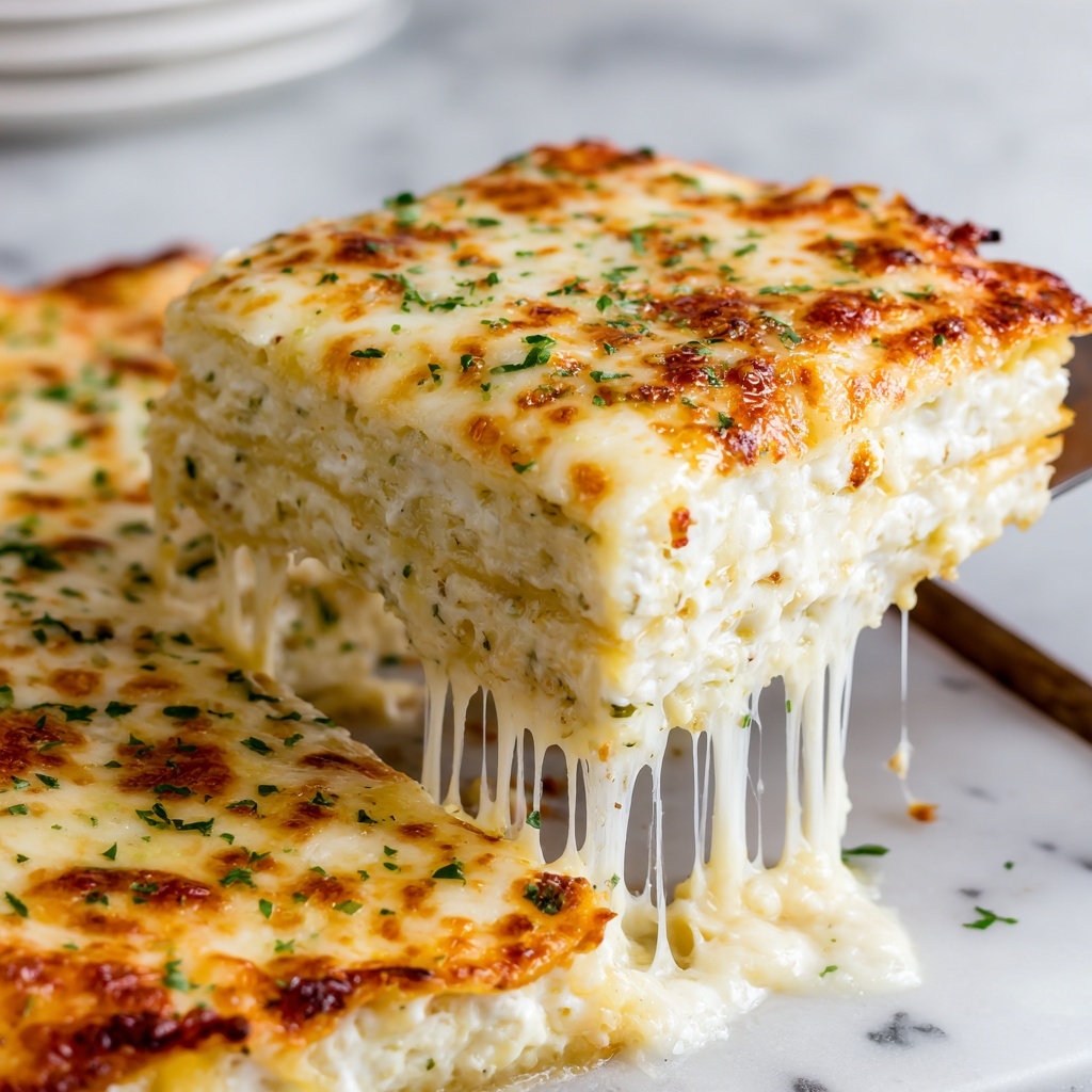 Chicken Lasagna with Spinach Cream Sauce Recipe - Recipe Image