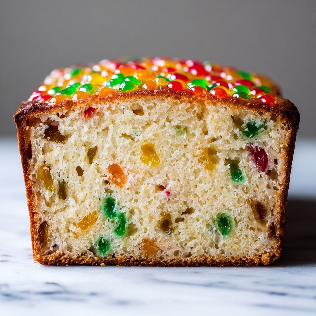Fruity Pebbles Breakfast Bread Recipe - Recipe Image